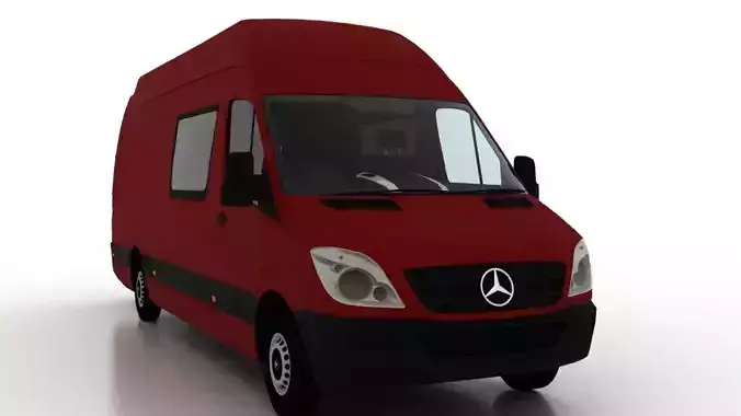 Mercedes Benz Sprinter L4H3 2009 Crew Van UK