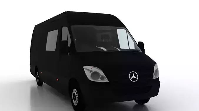 Mercedes Benz Sprinter L4H2 2009 Crew Van UK