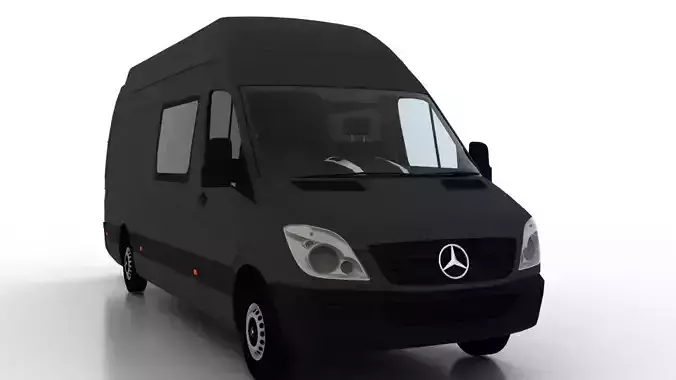 Mercedes Benz Sprinter L3H3 2009 Crew Van UK