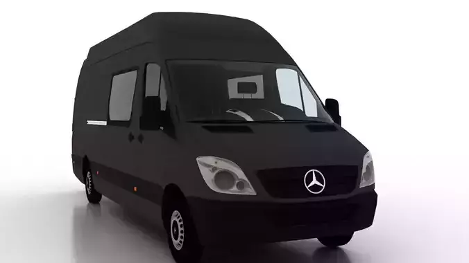 Mercedes Benz Sprinter L3H3 2009 Crew Van EU