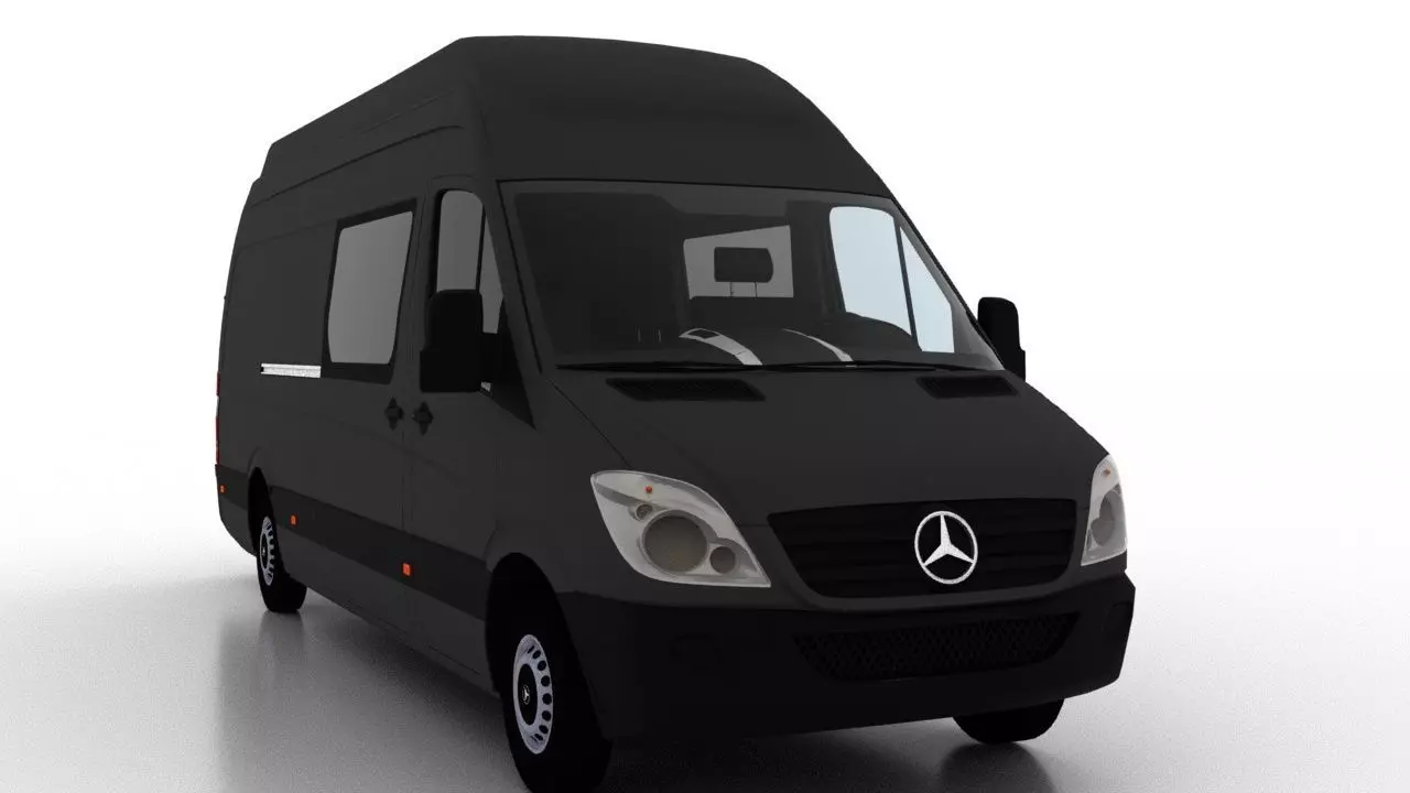 Mercedes Benz Sprinter L3H3 2009 Crew Van EU 3D model