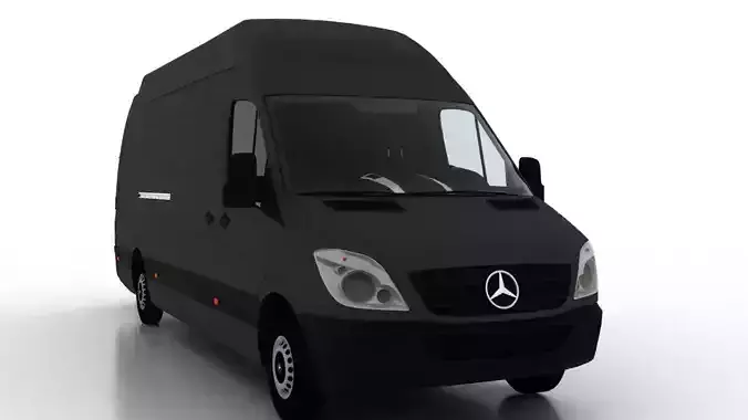 Mercedes Benz Sprinter L3H3 2009 Cargo EU 3D model