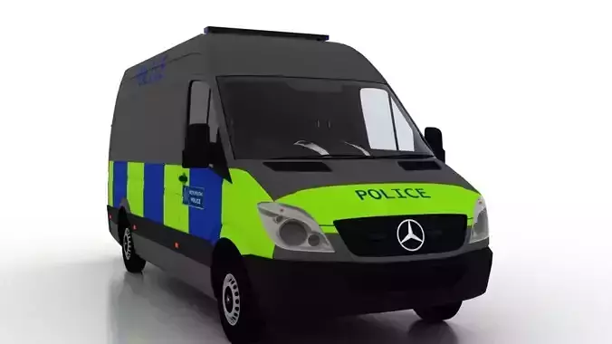 Mercedes Benz Sprinter L2H2 2009 England Police Prison UK