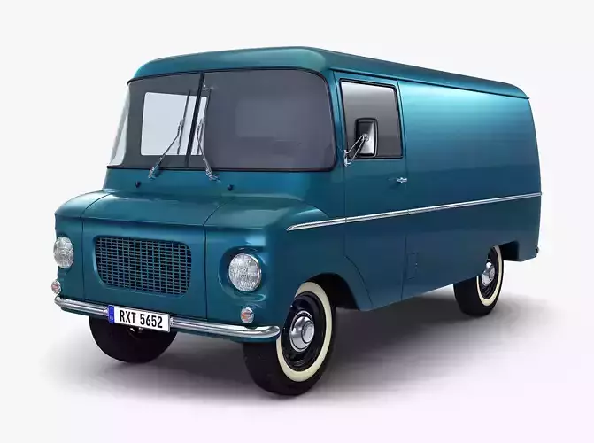 Generic Retro Cargo Van v 2