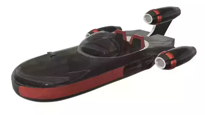 x34 landspeeder 3D model