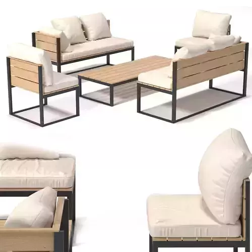 All Weather Patio Conversation Set