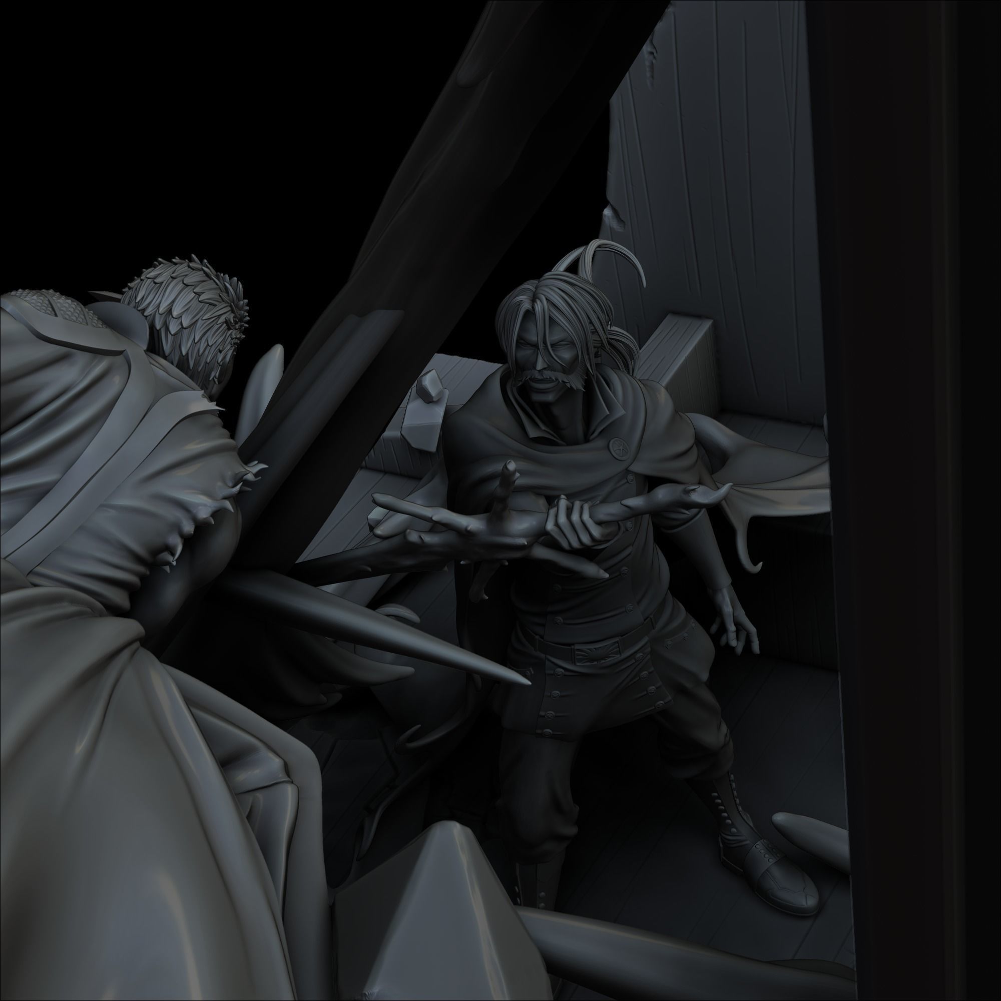 Ichigo Vs Yhwach - Bleach 3D print model_10