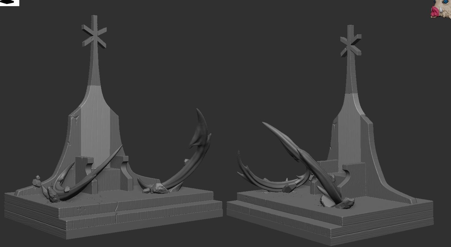 Ichigo Vs Yhwach - Bleach 3D print model_20