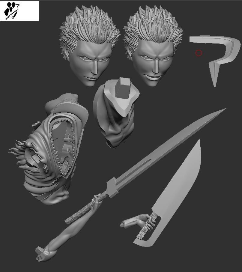 Ichigo Vs Yhwach - Bleach 3D print model_25