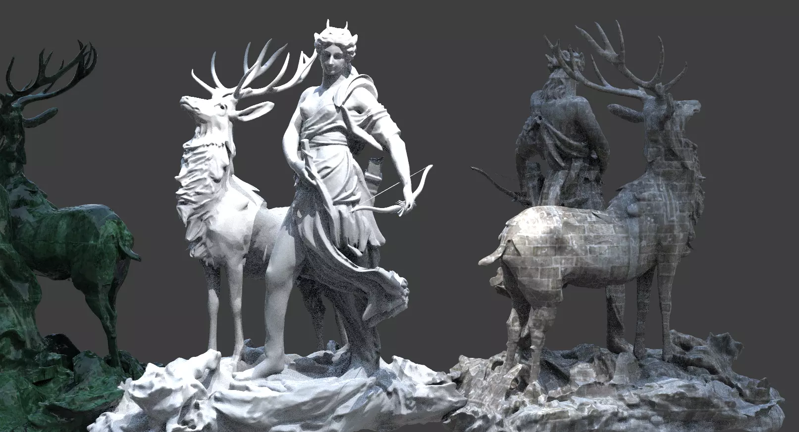 Diana The Huntress 3D model