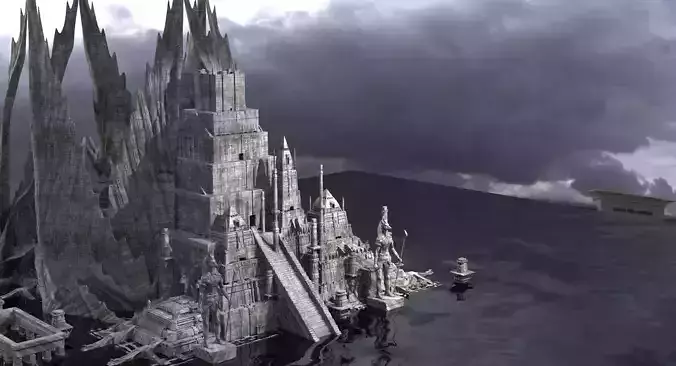 Winged Pyramid City of Ascension 1