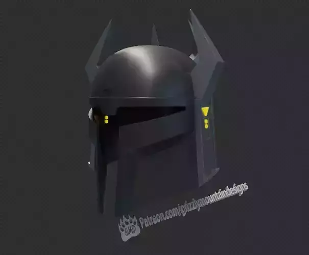 Gar Saxon Mandalorian Helmet Darth Maul Mando star wars 3D print model