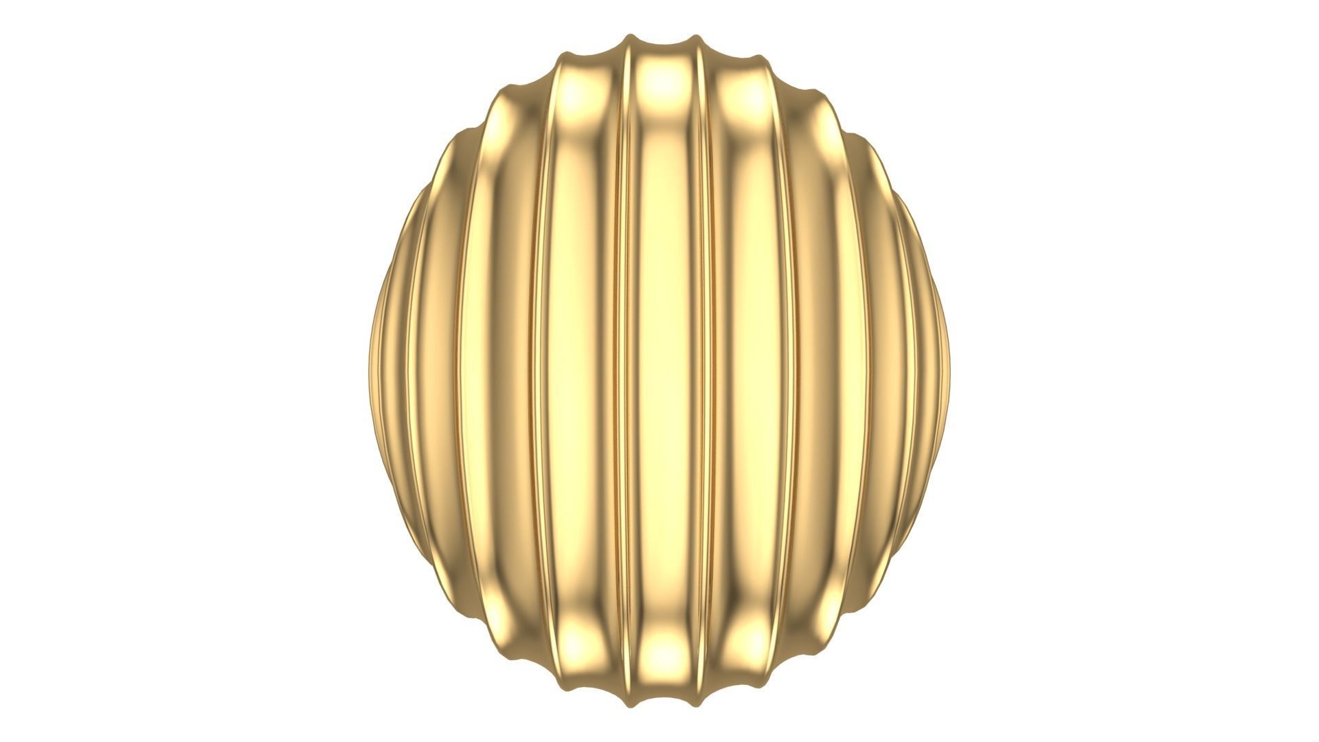 SEA WAVE PLAIN FUSION RING-R04- 3D print model_1