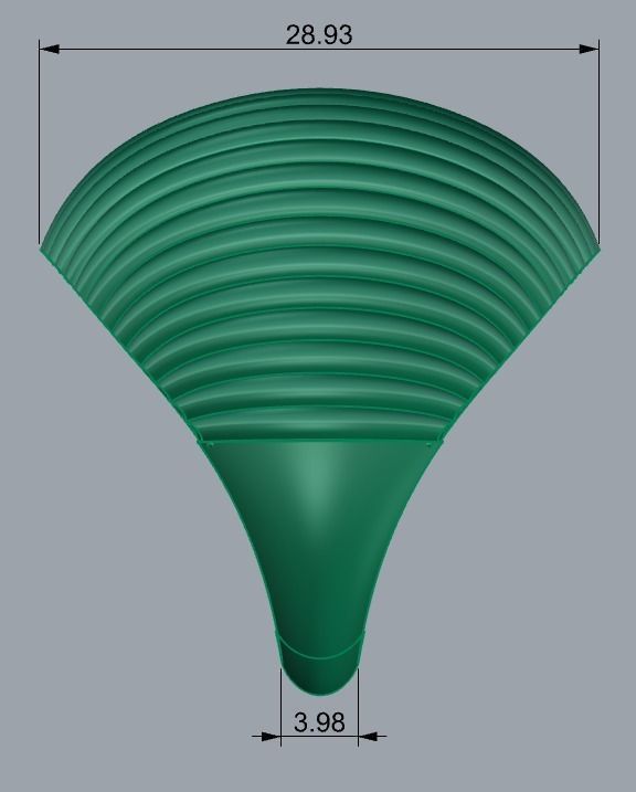 SEA WAVE PLAIN FUSION RING-R07- 3D print model_5