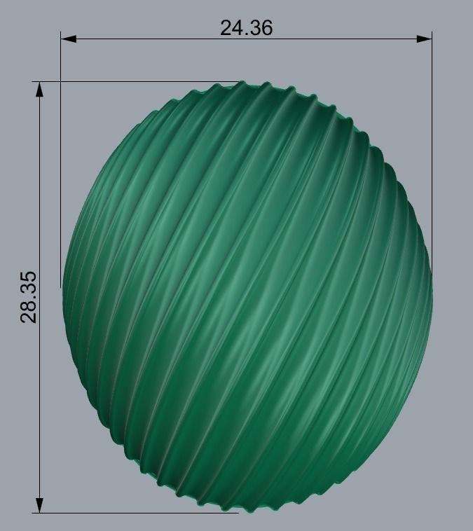 SEA WAVE PLAIN FUSION RING-R09- 3D print model_6