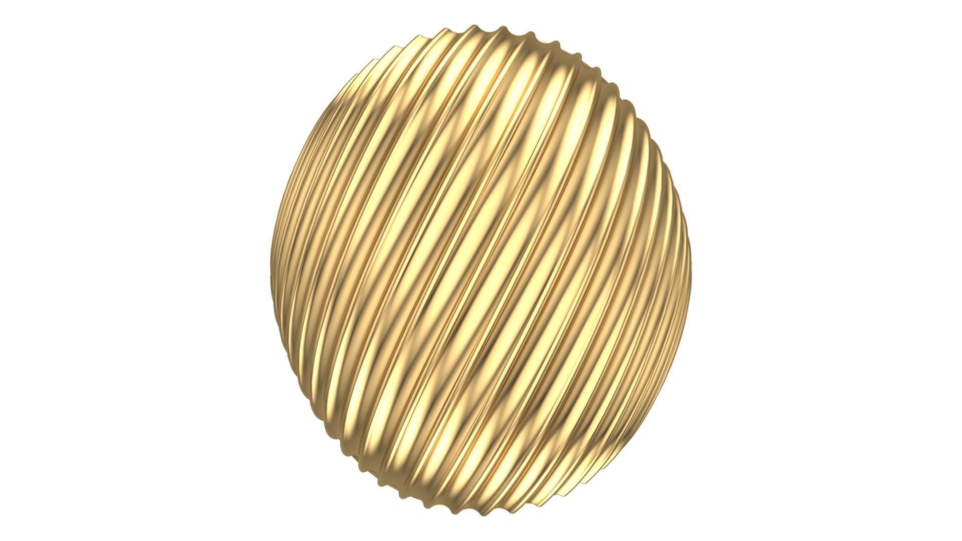 SEA WAVE PLAIN FUSION RING-R09- 3D print model_1