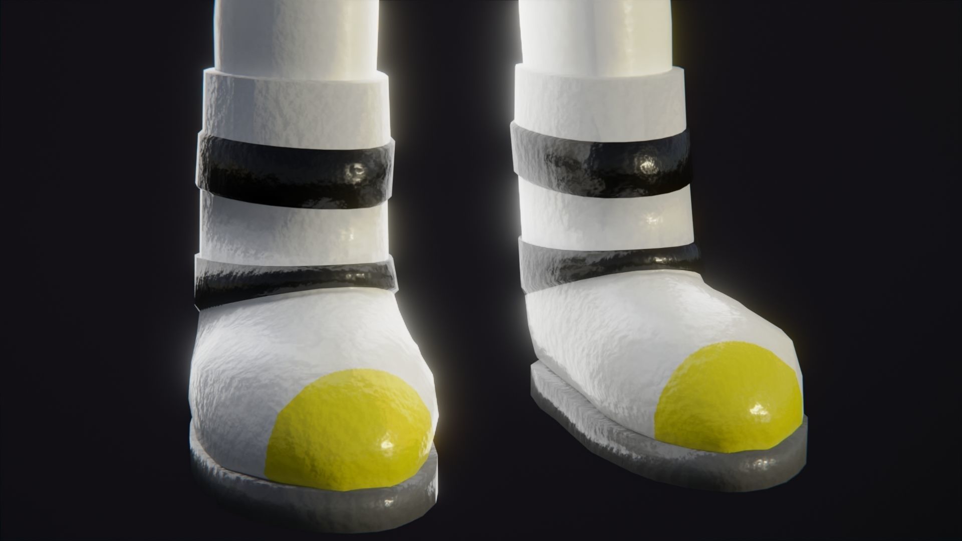 NFT Ape Spacesuit Low-poly 3D model_6