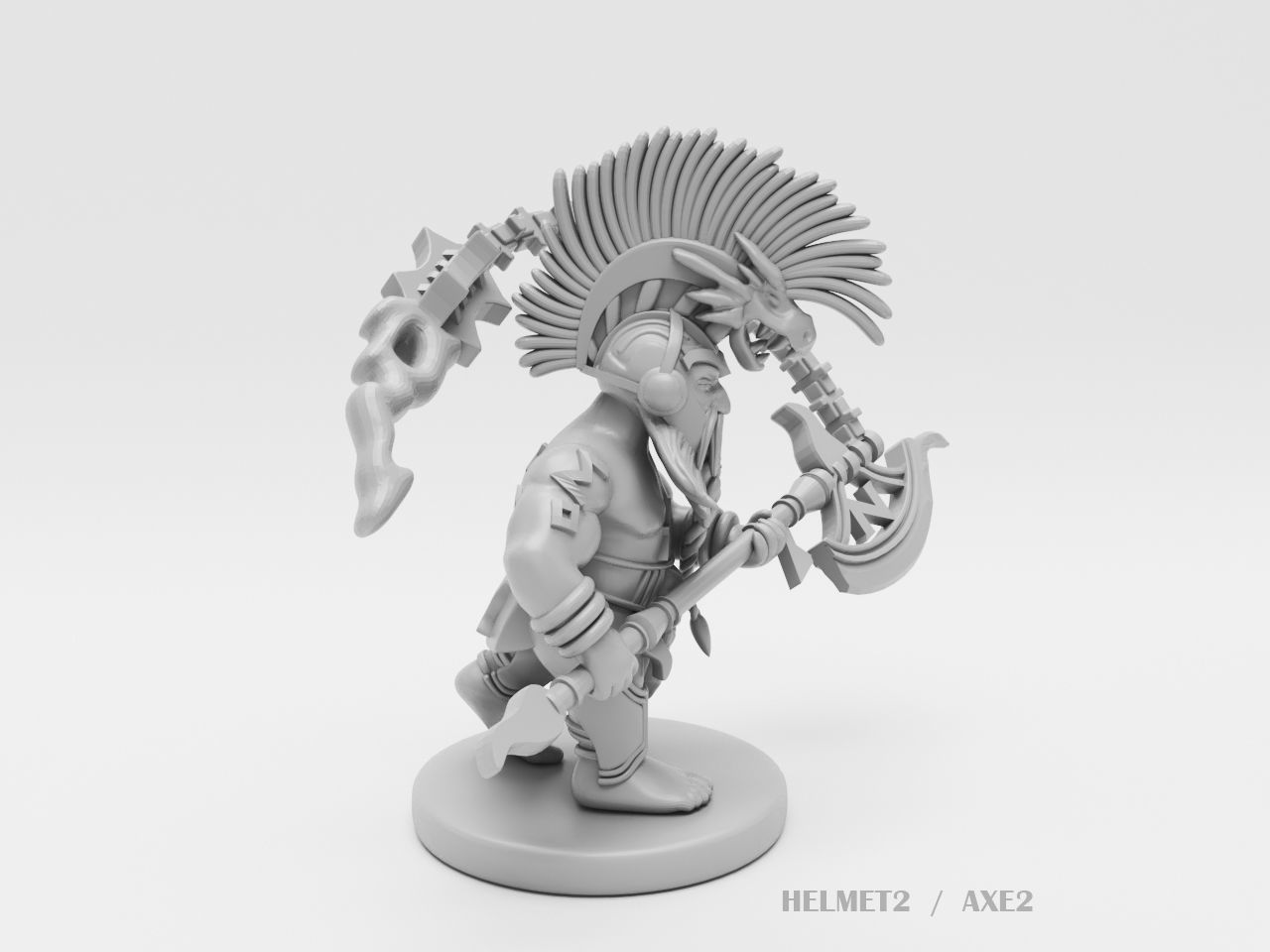 Dwarf Fyreslayers 3D print model_4