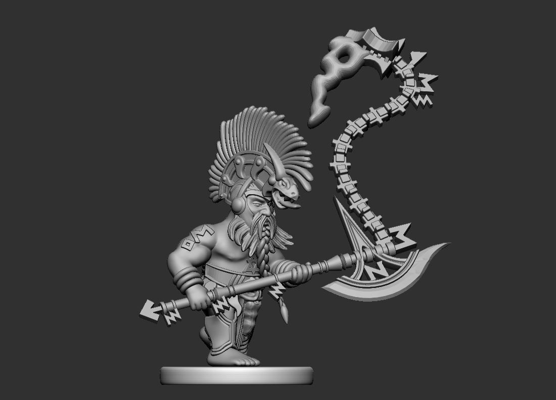 Dwarf Fyreslayers 3D print model_12