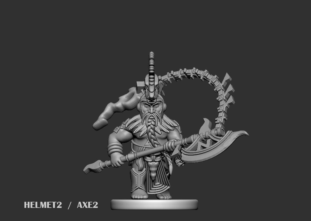 Dwarf Fyreslayers 3D print model_17