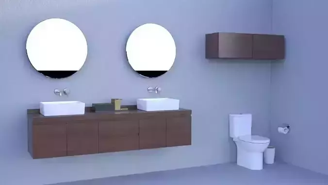 Master Bathroom Furniture Set