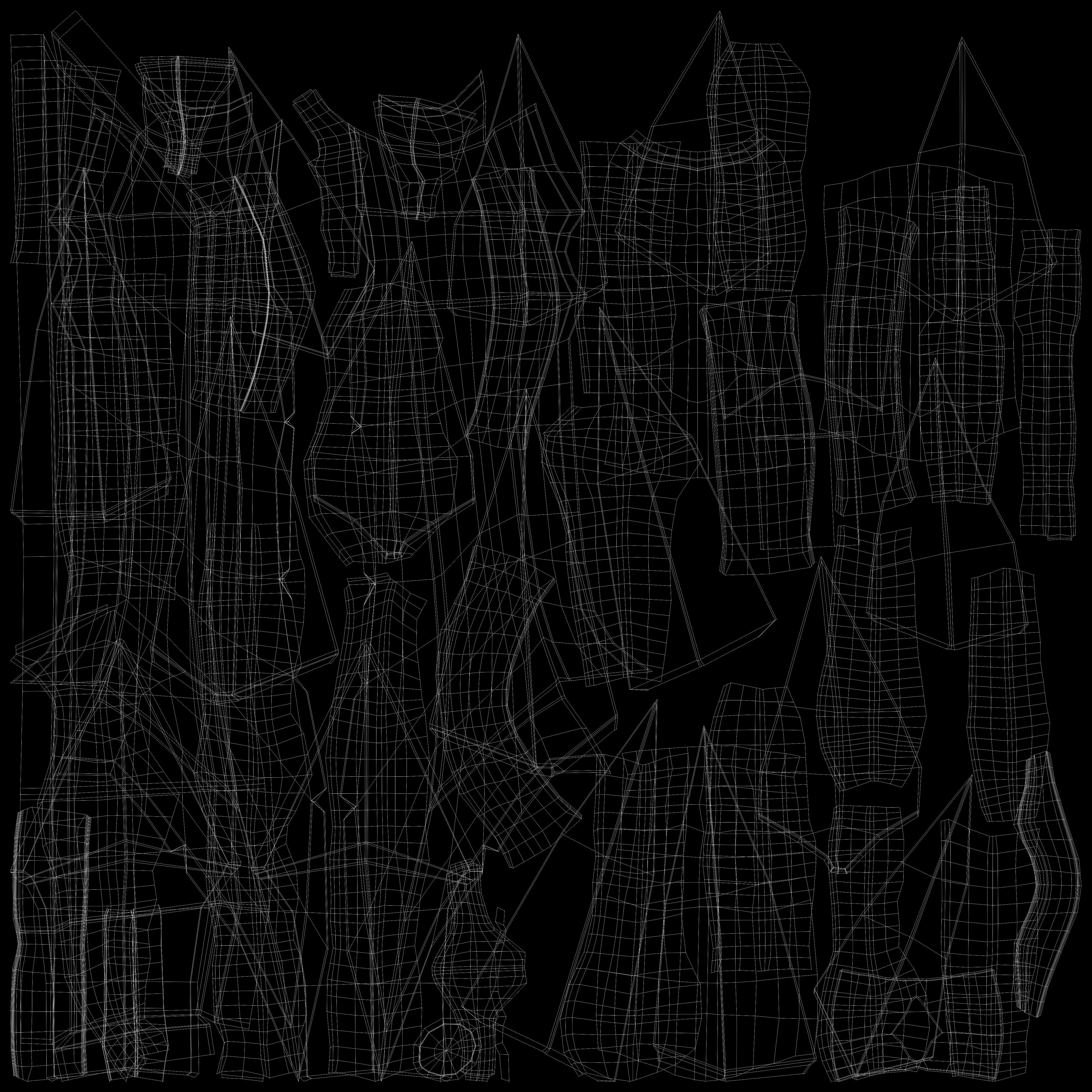 blade world of warcraft sword Low-poly 3D model_5