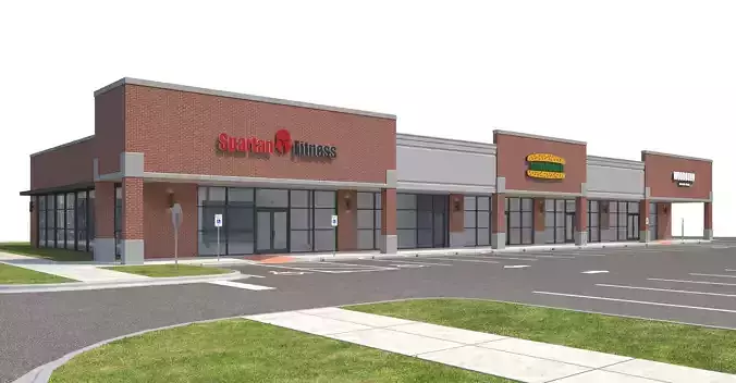 Retail-192 Retail Store 3D model
