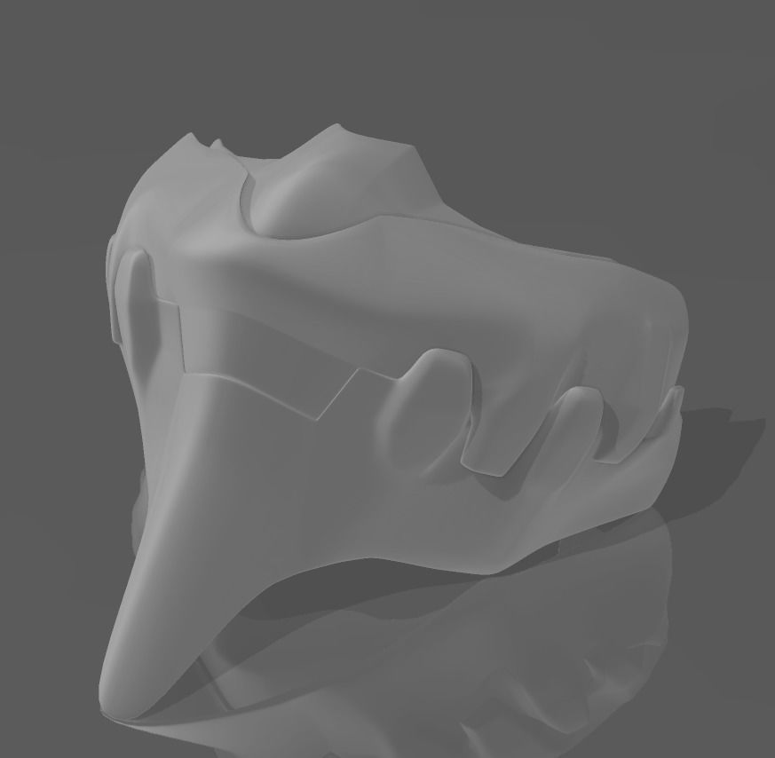 Evangelion Eva unit01 inspired mask 3D print model_1