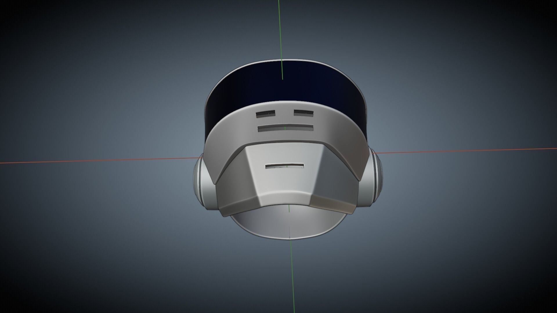 Daft Punk Thomas Bangalter 3D printable helmet 3D model 3D printable ...