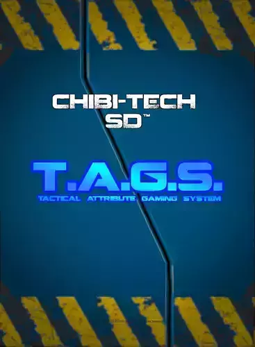 CHIBI TECH SD TAGS CARD DECKS and FREE D6 3D print model