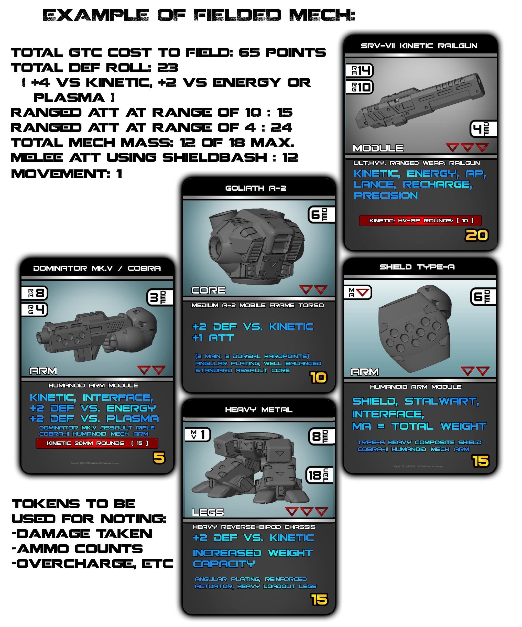 CHIBI TECH SD TAGS CARD DECKS and FREE D6 3D print model_3