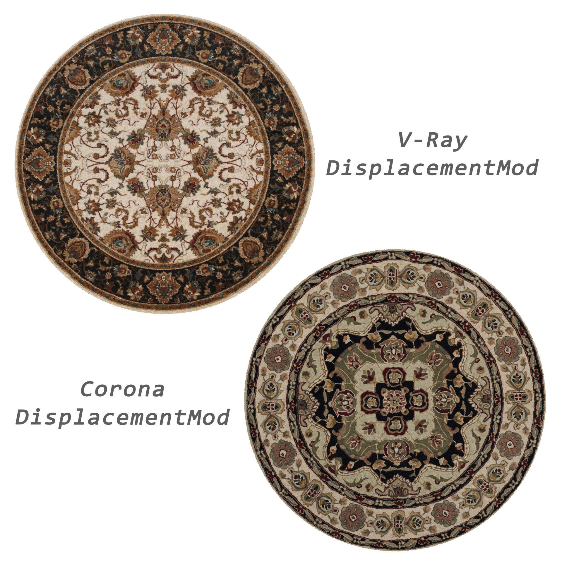 Rugs No 553 Low-poly 3D model_2