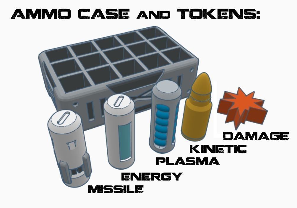 CHIBI TECH SD TOKENS and CASES 3D print model_4