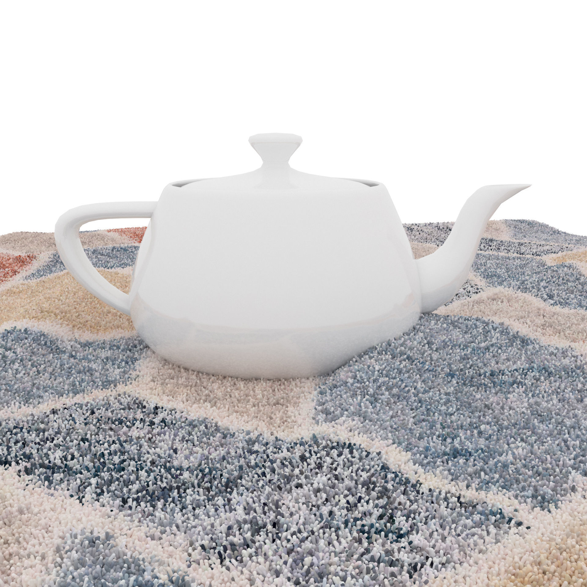 Rugs No 554 Low-poly 3D model_8