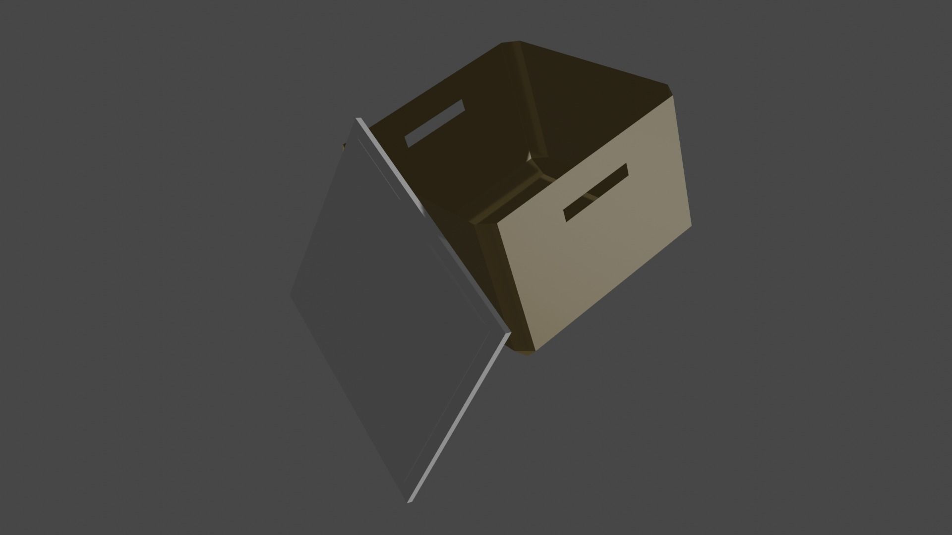 BOX Object  Free 3D model_1