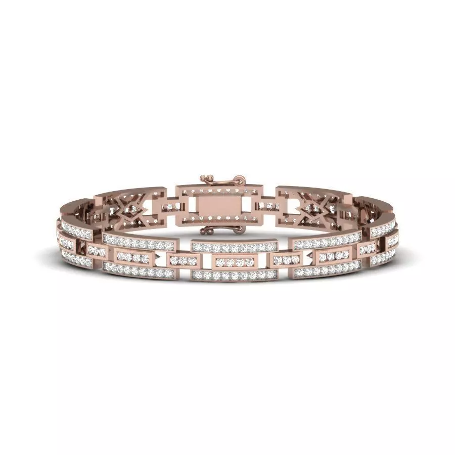 Stylish Bracelet 3D print model
