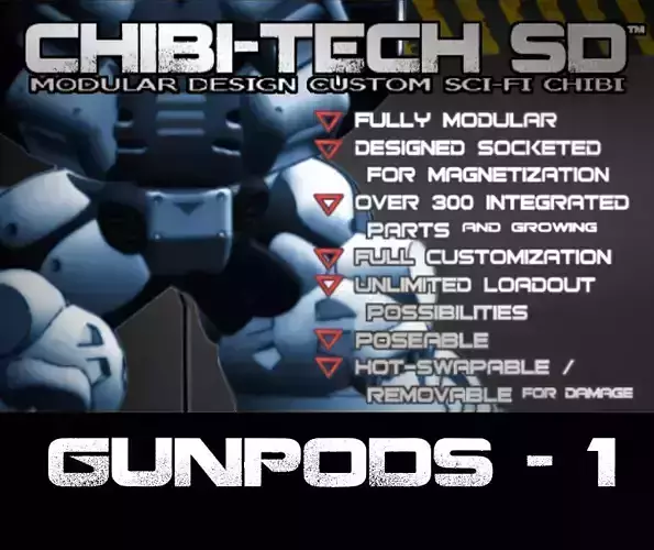 CHI TECH SD  GUNPODS 1 COLLECTION 