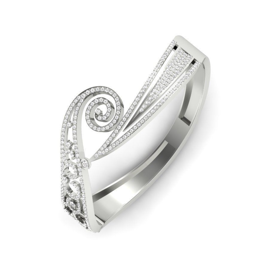 Women Bracelet 3D print model_7