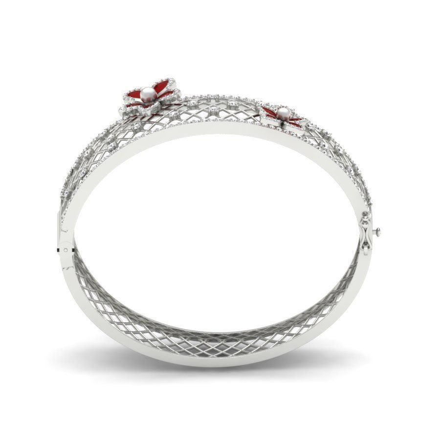 Bracelet Diamond 3D print model_8