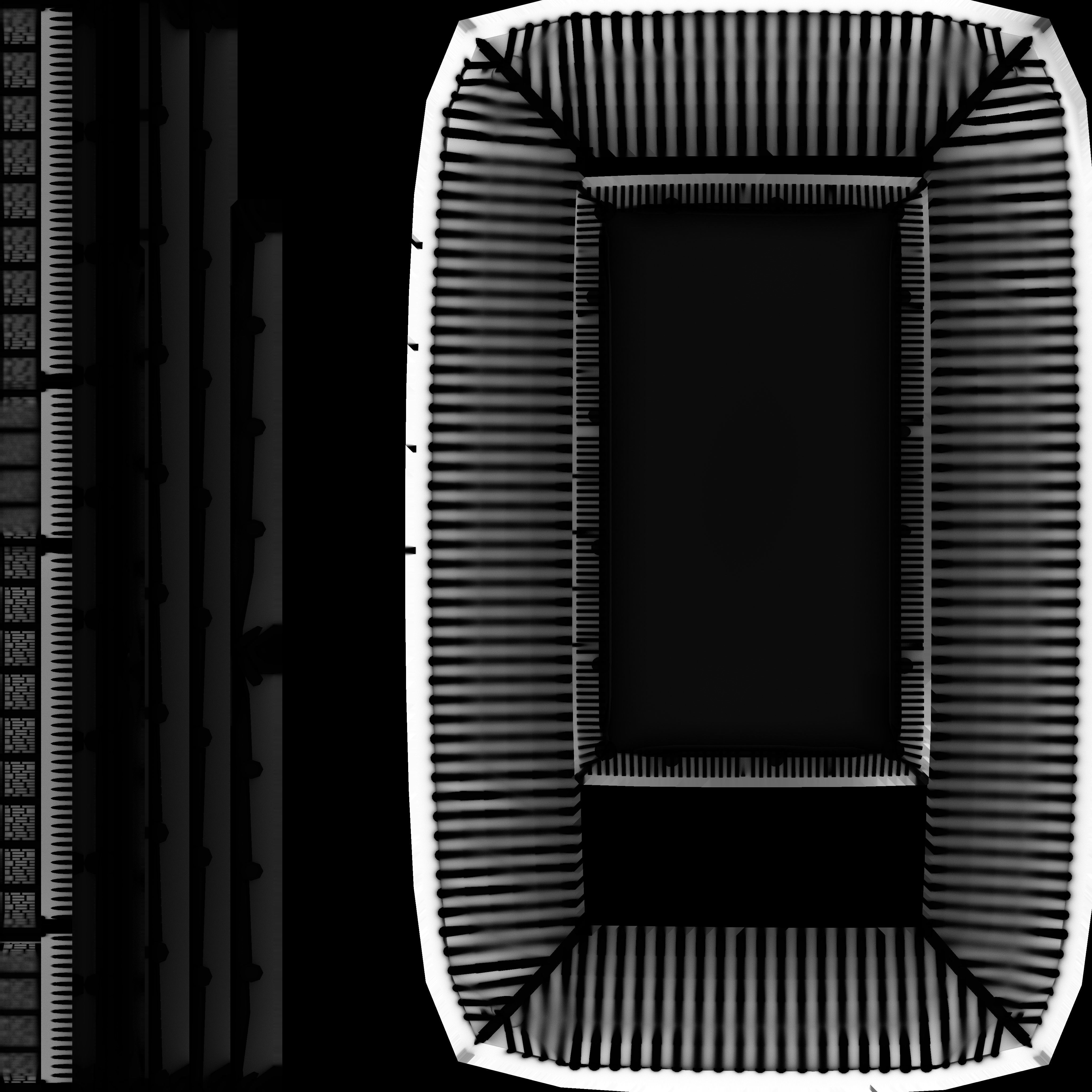 Asian Japanese Realistic Building 3D model_80