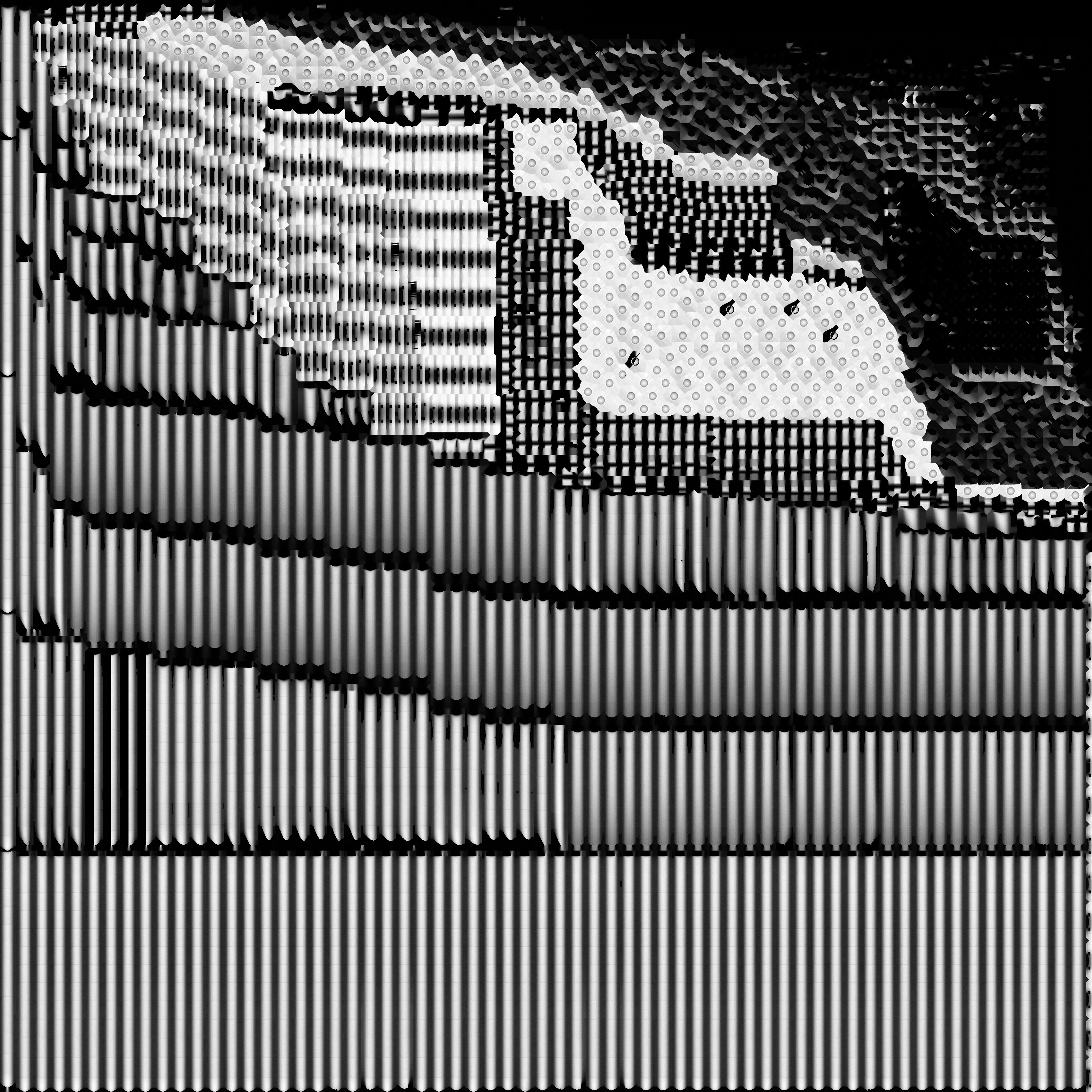 Asian Japanese Realistic Building 3D model_76