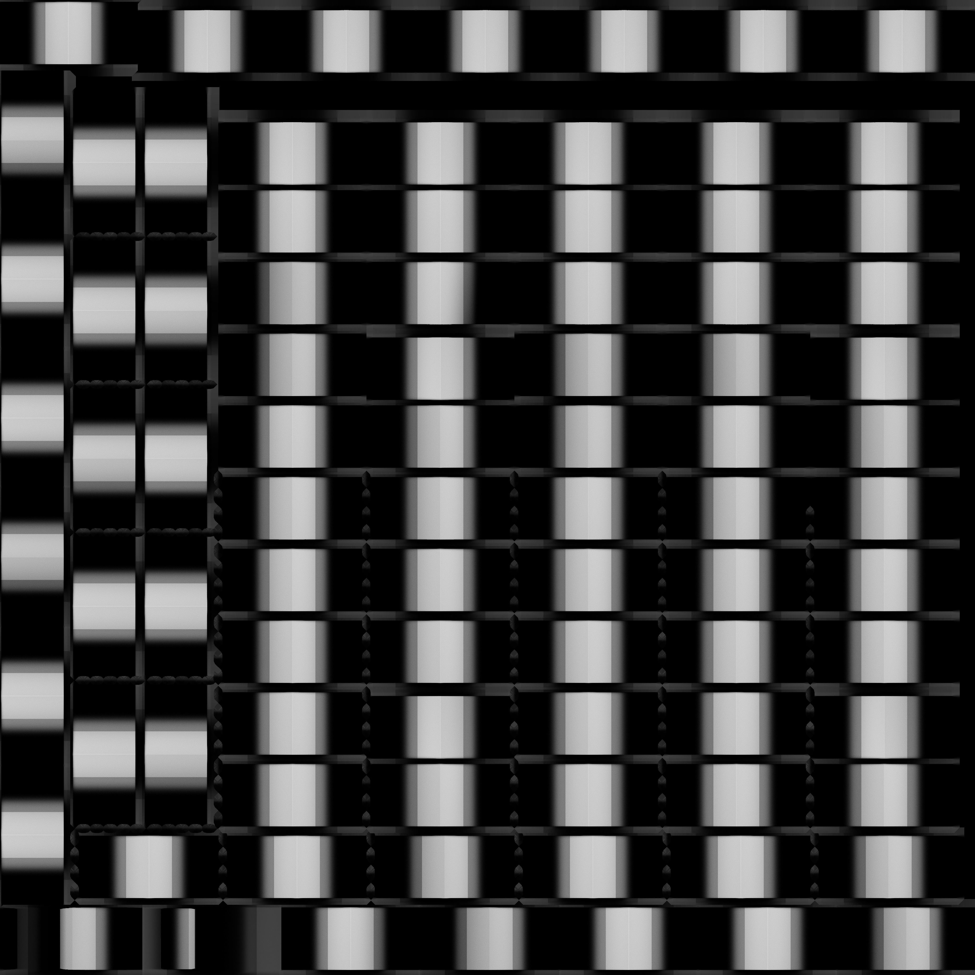 Asian Japanese Realistic Building 3D model_72