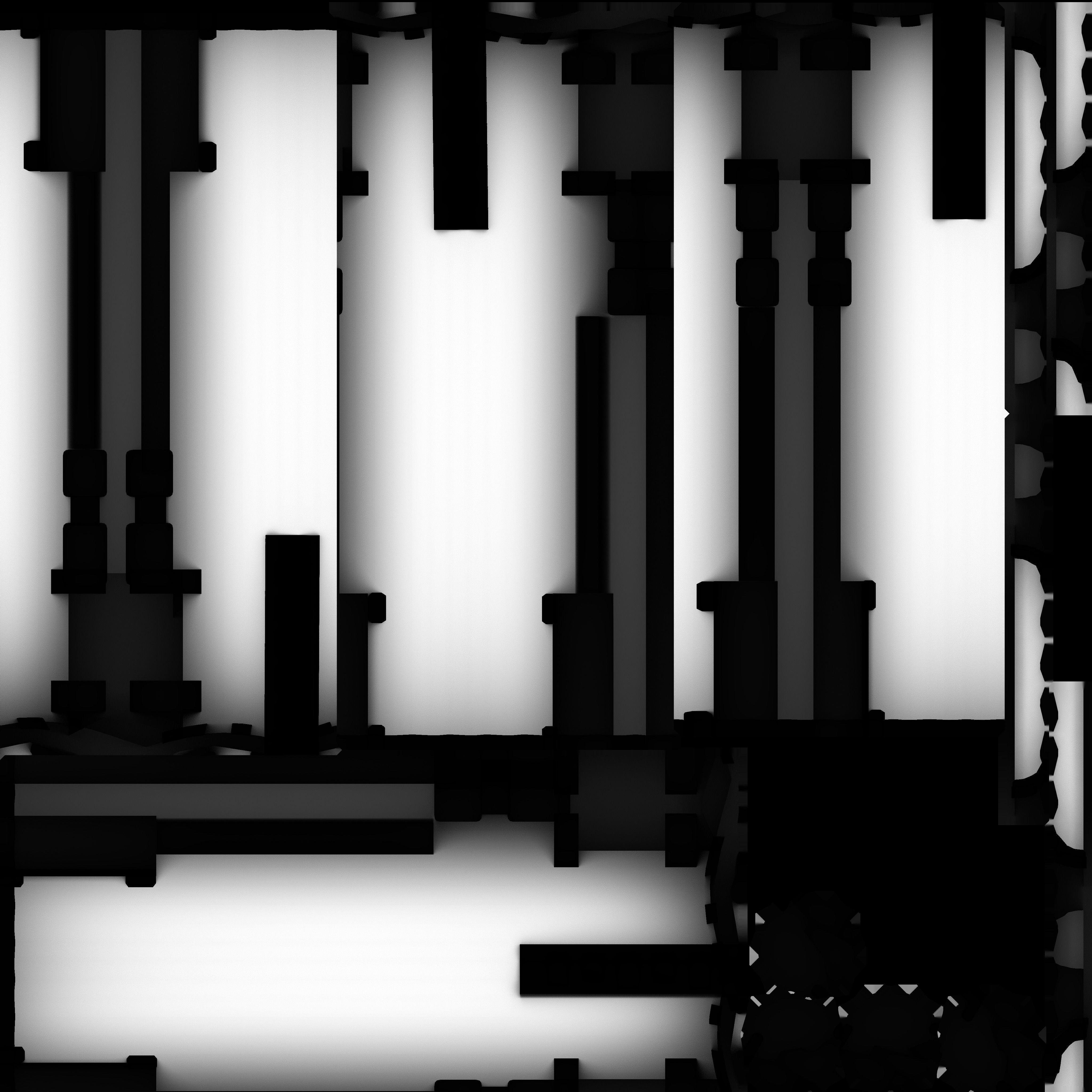 Asian Japanese Realistic Building 3D model_73