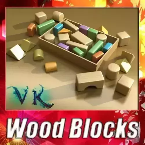 Wooden Toy Blocks
