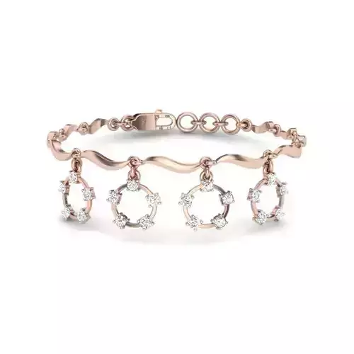 bracelet with diamonds