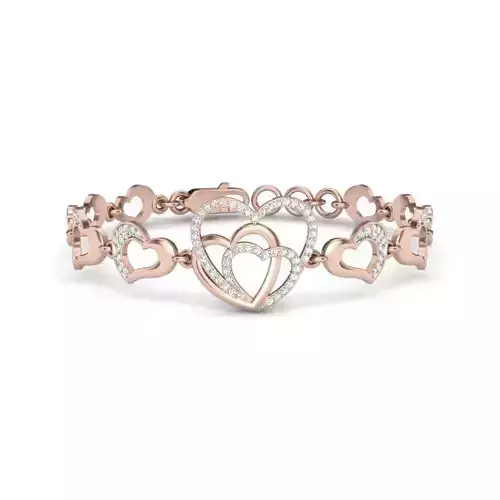Heart bangle