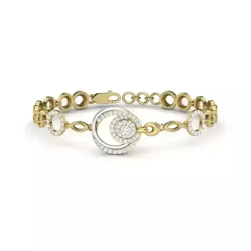 Stylish antique bracelet  3D print model