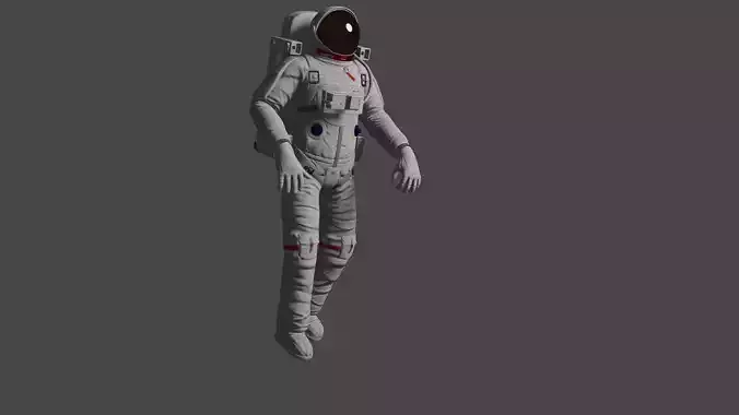 Astronaut in space suit