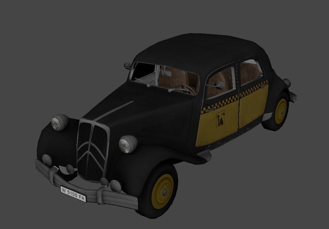  27 Deadfall Adventures vehicles 3D model Lowpoly Low-poly 3D model_15