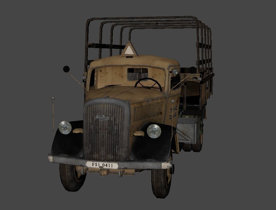  27 Deadfall Adventures vehicles 3D model Lowpoly Low-poly 3D model_6